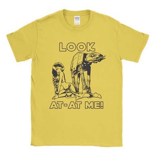 "Look AT-AT Me!" męski t-shirt