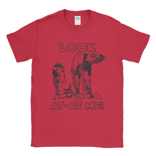 "Look AT-AT Me!" męski t-shirt