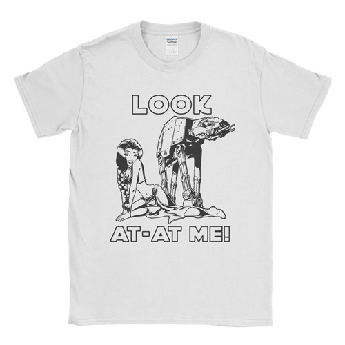 "Look AT-AT Me!" męski t-shirt