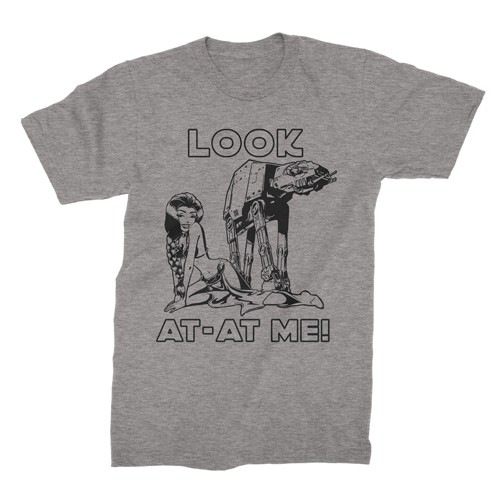 "Look AT-AT Me!" męski t-shirt slim